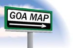 Map of Goa