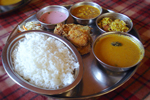 Traditional Fish Curry Rice Goa