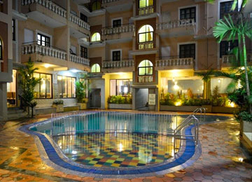 ticlos hotel, budget accommodation in goa