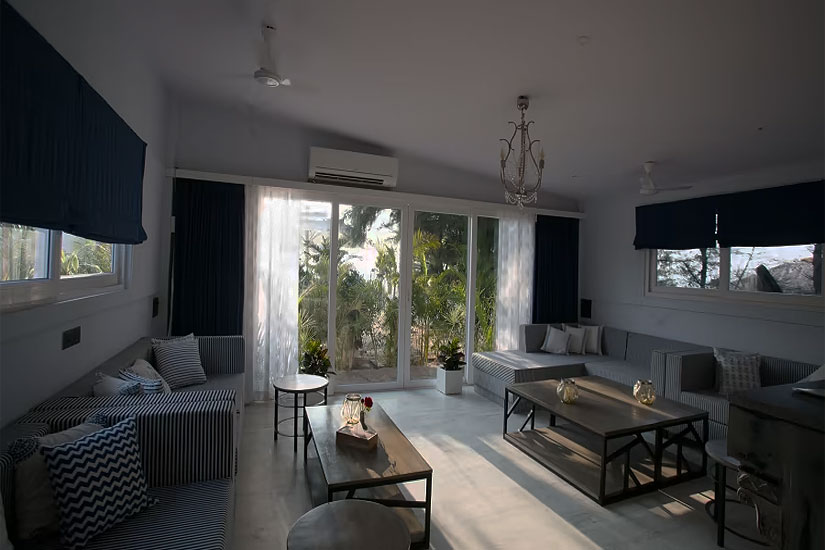 The Living Room Beach Resort, Morjim, North Goa | Best Deals for Goa Hotels and Resorts | Interiors Photo