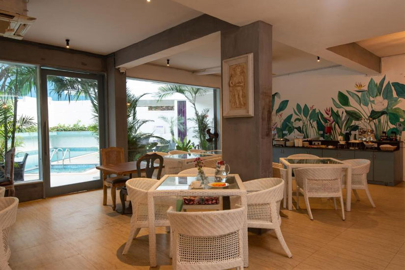 Living Room Boutique Hotel By Seasons, Vagator, North Goa | Best Deals for Goa Hotels and Resorts | Lobby Area Photo