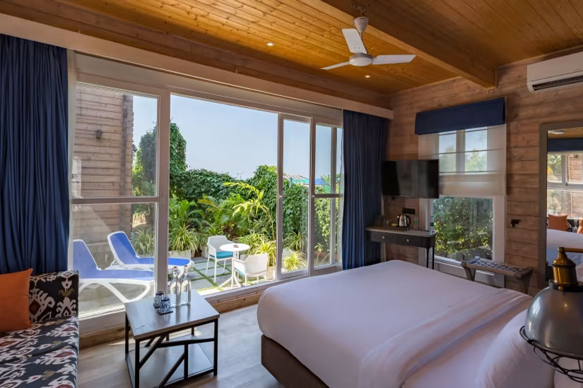 The Living Room Beach Resort, Morjim, North Goa | Best Deals for Goa Hotels and Resorts | Room Photo