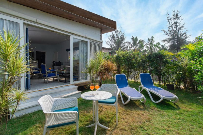 The Living Room Beach Resort, Morjim, North Goa | Best Deals for Goa Hotels and Resorts | Sitout Photo