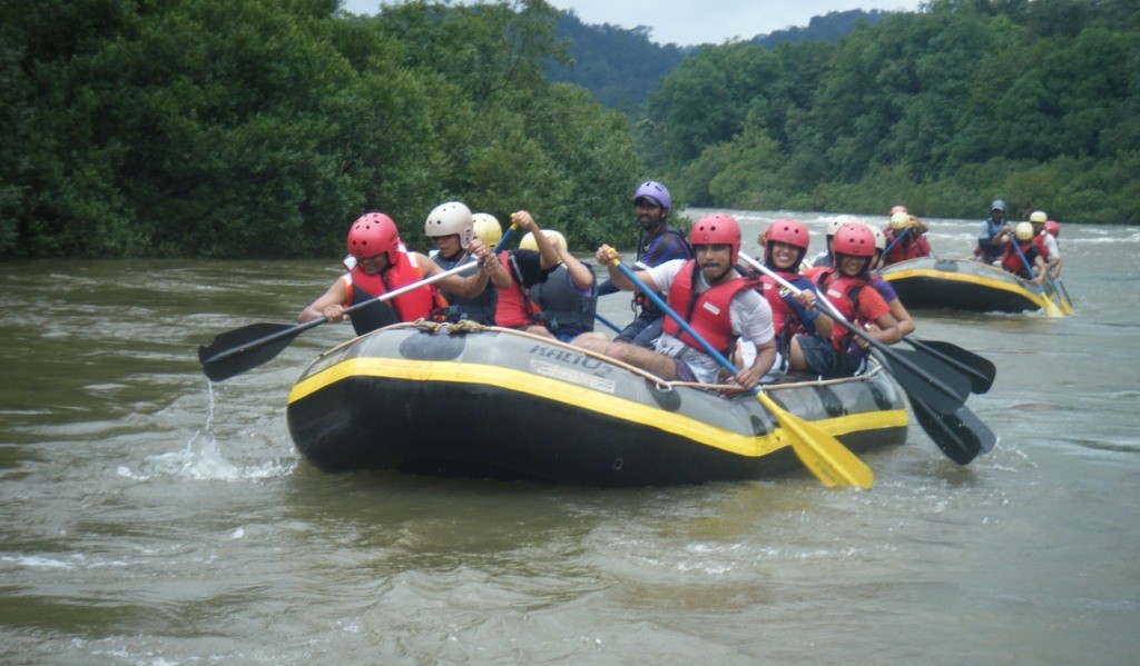 River rafting goa